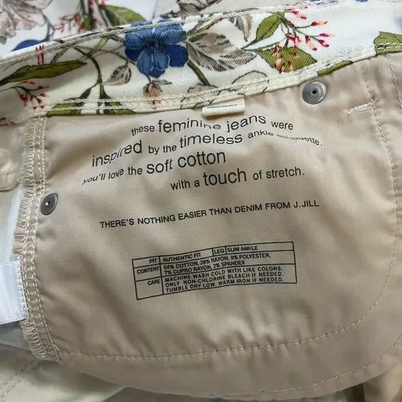 J. Jill Authentic Fit Ankle Denim Jeans - Picture 7 of 15